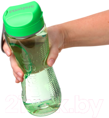 Бутылка для воды Sistema 650 (800мл, зеленый)