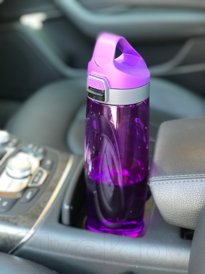 Бутылка для воды Sistema 680 (900мл, фиолетовый)