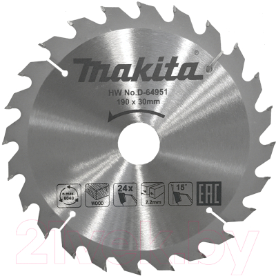 Пильный диск Makita D-64951