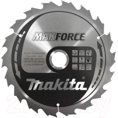 

Пильный диск Makita, B-43701