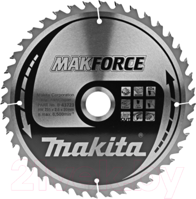 Пильный диск Makita B-43723