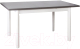 Обеденный стол Drewmix Max 5 P (графит/белый) - 