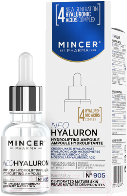 

Сыворотка для лица Mincer Pharma, 905 Гидролифтинг в ампулах