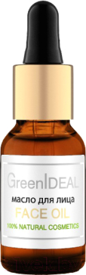 

Масло для лица GreenIdeal, Facе Oil 25+ Натуральное