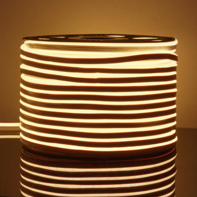 Изображение товара Гибкий неон Elektrostandard LS001 220V 9.6W 120Led 2835 IP67 3300K (50м, теплый белый)