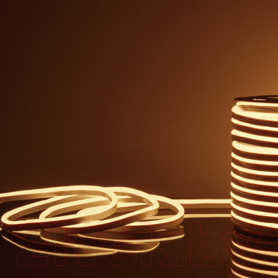 Изображение товара Гибкий неон Elektrostandard LS001 220V 9.6W 120Led 2835 IP67 3300K (50м, теплый белый)