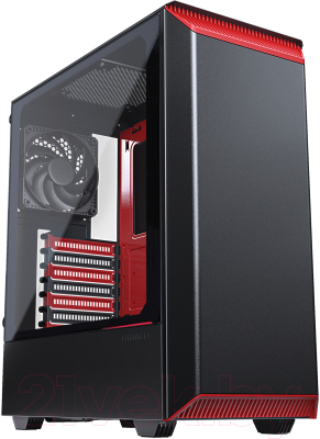 

Корпус для компьютера Phanteks, Eclipse P300 Tempered Glass