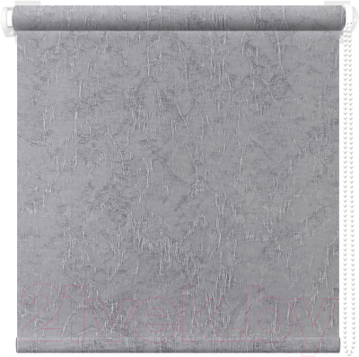 Рулонная штора АС МАРТ Крисп 130x175 (серый)