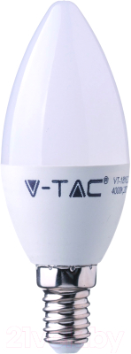 

Лампа V-TAC, 6 ВТ 470LM Е14 2700К SKU-4213