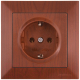 Миниатюра изображения товара Розетка Mutlusan Daria 2120 600 0256 (вишневый)
