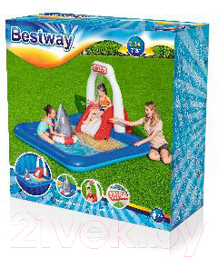 Водный игровой центр Bestway Lifeguard Tower 53079 (234x203x129)