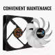 Миниатюра изображения товара Вентилятор для корпуса AeroCool Motion 12 Plus White