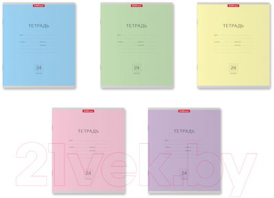 Изображение товара Тетрадь Erich Krause Классика / 35332 (24л, клетка)