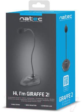 Микрофон Natec Giraffe 2 NMI-1563 (черный)