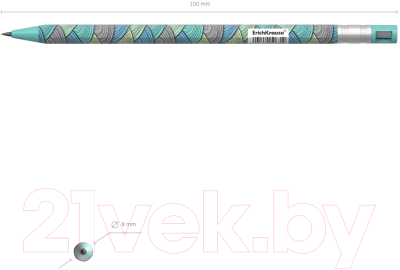 Изображение товара Механический карандаш Erich Krause Emerald Wave / 50835