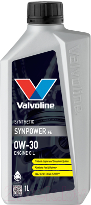 Моторное масло Valvoline SynPower FE 0W30 / 872560 (1л)