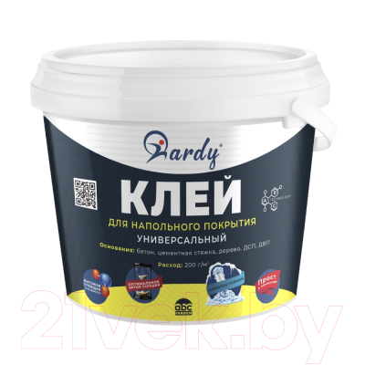 

Клей HARDY, Для напольных покрытий универсальный