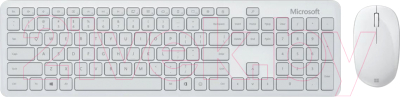 

Клавиатура+мышь Microsoft, Bluetooth Desktop Gray (QHG-00041)