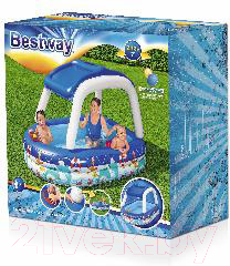 Надувной бассейн Bestway Sea Captain 54370 (213x155x132)