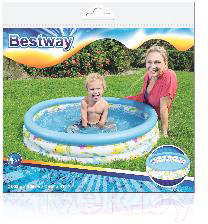 Надувной бассейн Bestway Coral Kids 51008 (102x25)