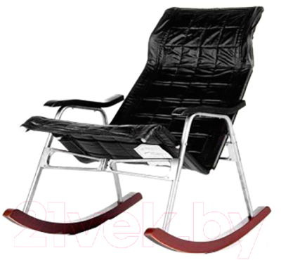 Кресло-качалка LedLida ИВЕМ.324323.001 (черный/кориневый)