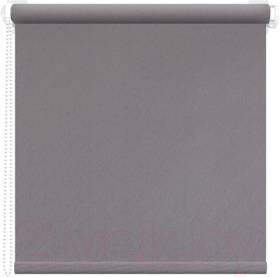 Рулонная штора АС МАРТ Плейн 52x175 (темно-серый)