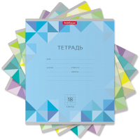 Тетрадь Erich Krause Optima Rhombs / 52444 (18л, клетка) - 