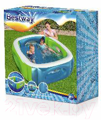 Надувной бассейн Bestway Window 51132 (168x168x56)