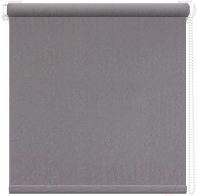 Рулонная штора АС МАРТ Плейн 85x175 (темно-серый)