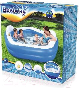 Надувной бассейн Bestway Family Fun 54153 (213x206x69)