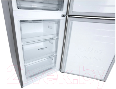 Холодильник с морозильником LG DoorCooling+ GA-B459CLWL