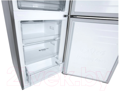 Холодильник с морозильником LG DoorCooling+ GA-B459CLWL