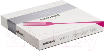 Набор столовых приборов Sambonet Taste Black 18/10 PVD / 52553B81 (24пр)