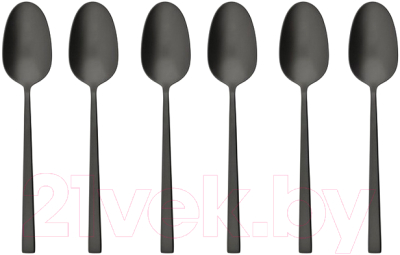 

Набор кофейных ложек Sambonet, Rock Antique 2Black 18/10 PVD / 52662KA7