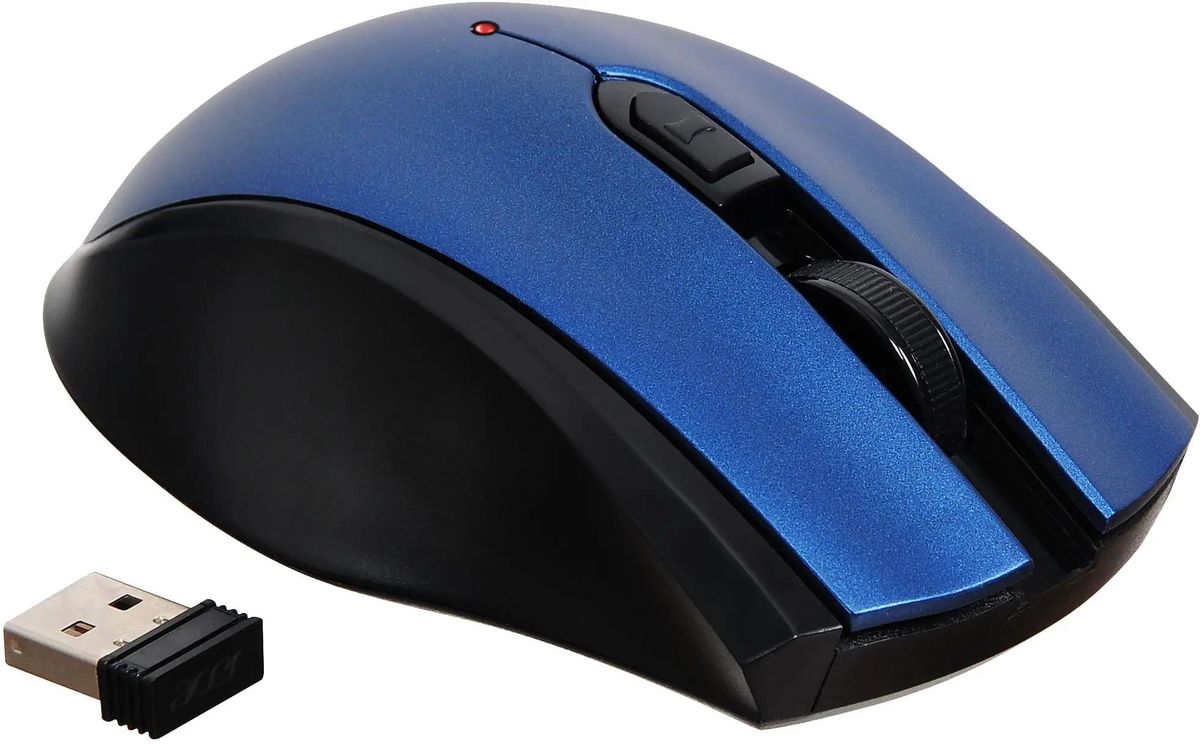 Мышь Acer OMR031 / ZL.MCEEE.008 (черный/синий) — фото 4