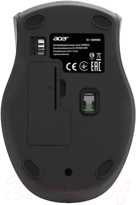 Мышь Acer OMR032 / ZL.MCEEE.009 (черный/красный)