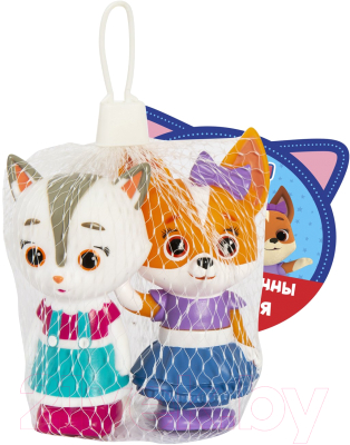 Набор игрушек для ванной Кошечки-Собачки Мия и Алиса / 38457