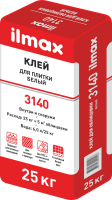 Клей для плитки ilmax 3140 (25кг, белый) - 