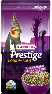 

Корм для птиц Versele-Laga, Australian Parakeet Prestige для средних попугаев / 422224