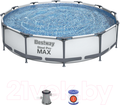 Каркасный бассейн Bestway Steel Pro Max 56416 (366x76)