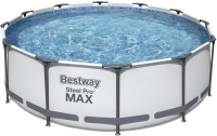 Каркасный бассейн Bestway Steel Pro 56260 (366x100, с фильтр-насосом) - 