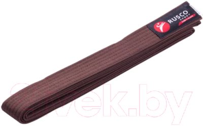 Пояс для кимоно RuscoSport 240см (коричневый)