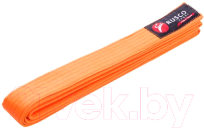 Пояс для кимоно RuscoSport 240см (оранжевый)