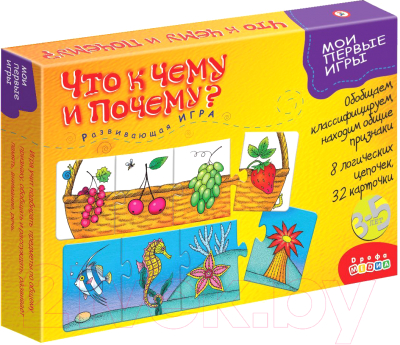 

Развивающая игрушка Дрофа-Медиа, Что к чему и почему / DR-1790