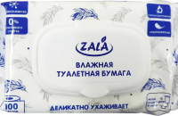 Влажная туалетная бумага ZALA ZL40100 (100л) - 