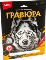

Гравюра, Сибирский хаски / Гр-603