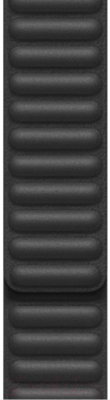 Ремешок для умных часов Apple Black Leather Link Large 44mm / MY9N2
