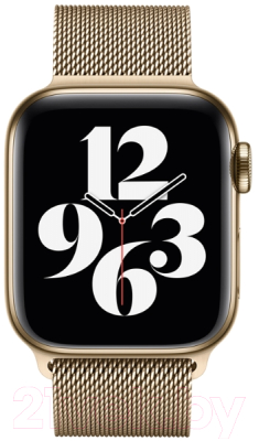 Ремешок для умных часов Apple Gold Milanese Loop 44mm / MYAP2