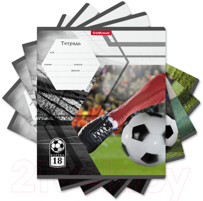 Изображение товара Тетрадь Erich Krause Dribbling / 52936 (18л, клетка)