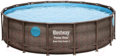 

Каркасный бассейн Bestway, Power Steel Swim Vista 56725
